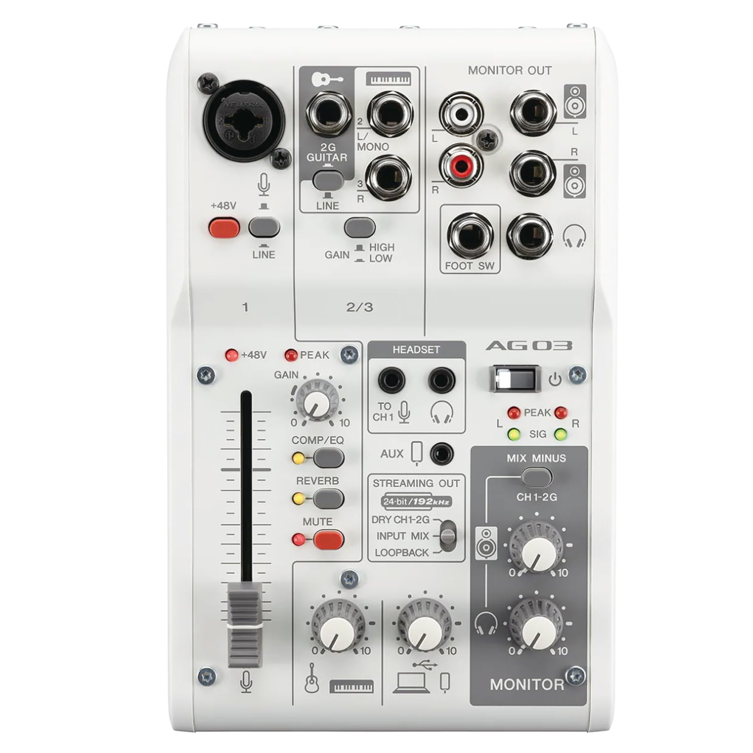 Amazon | 【配信向けオーディオインターフェースセット】 AG03MK2