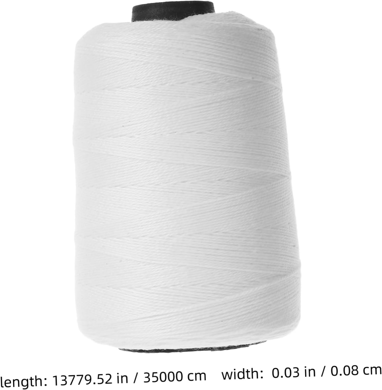 TEHAUX 1 Roll Masonry Line Mason Line Cotton Ink Absorb for Bricklaying 350m Long Construction Tool