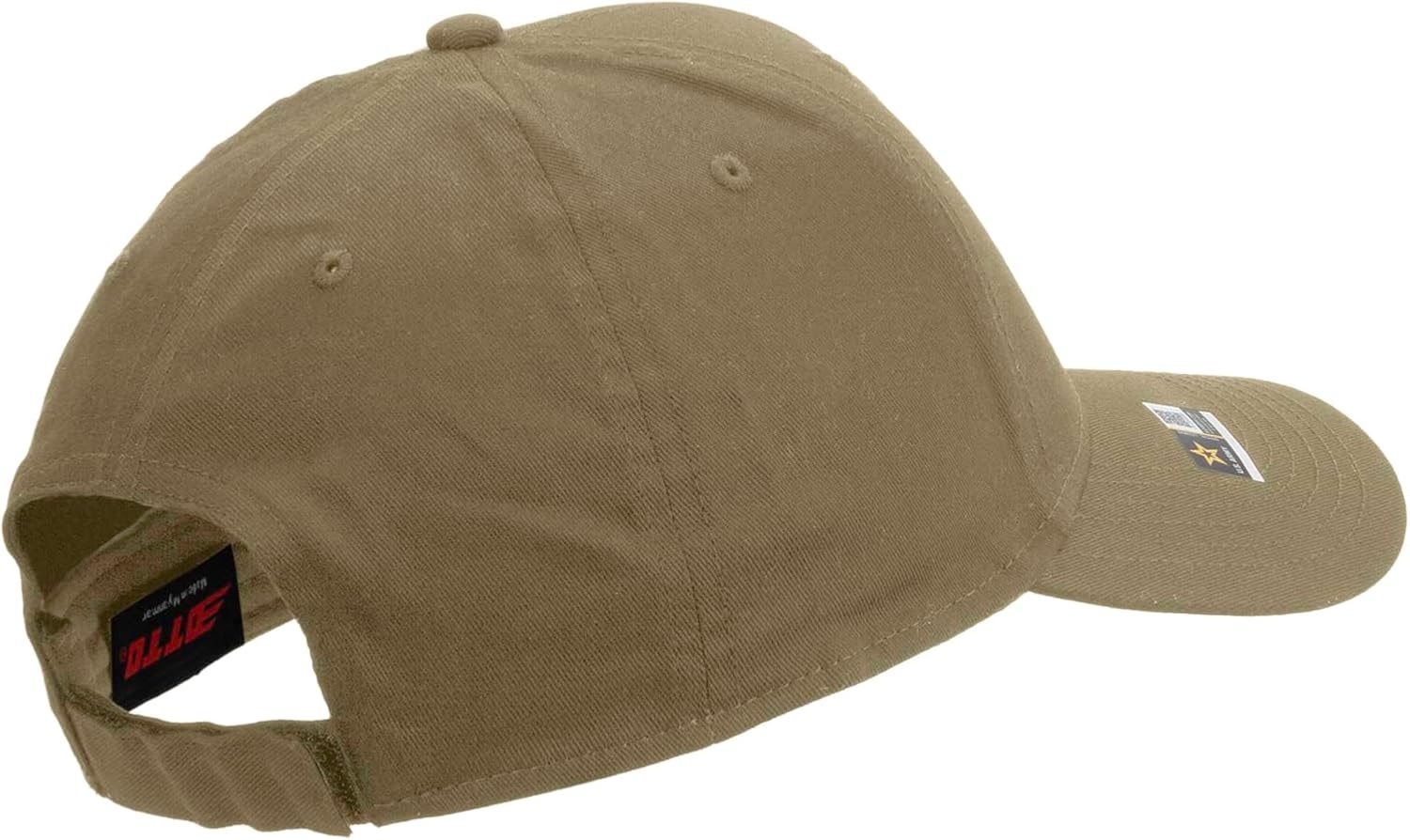 e4Hats.com U.S. Army Retired Flag Embroidered Low Profile Cap