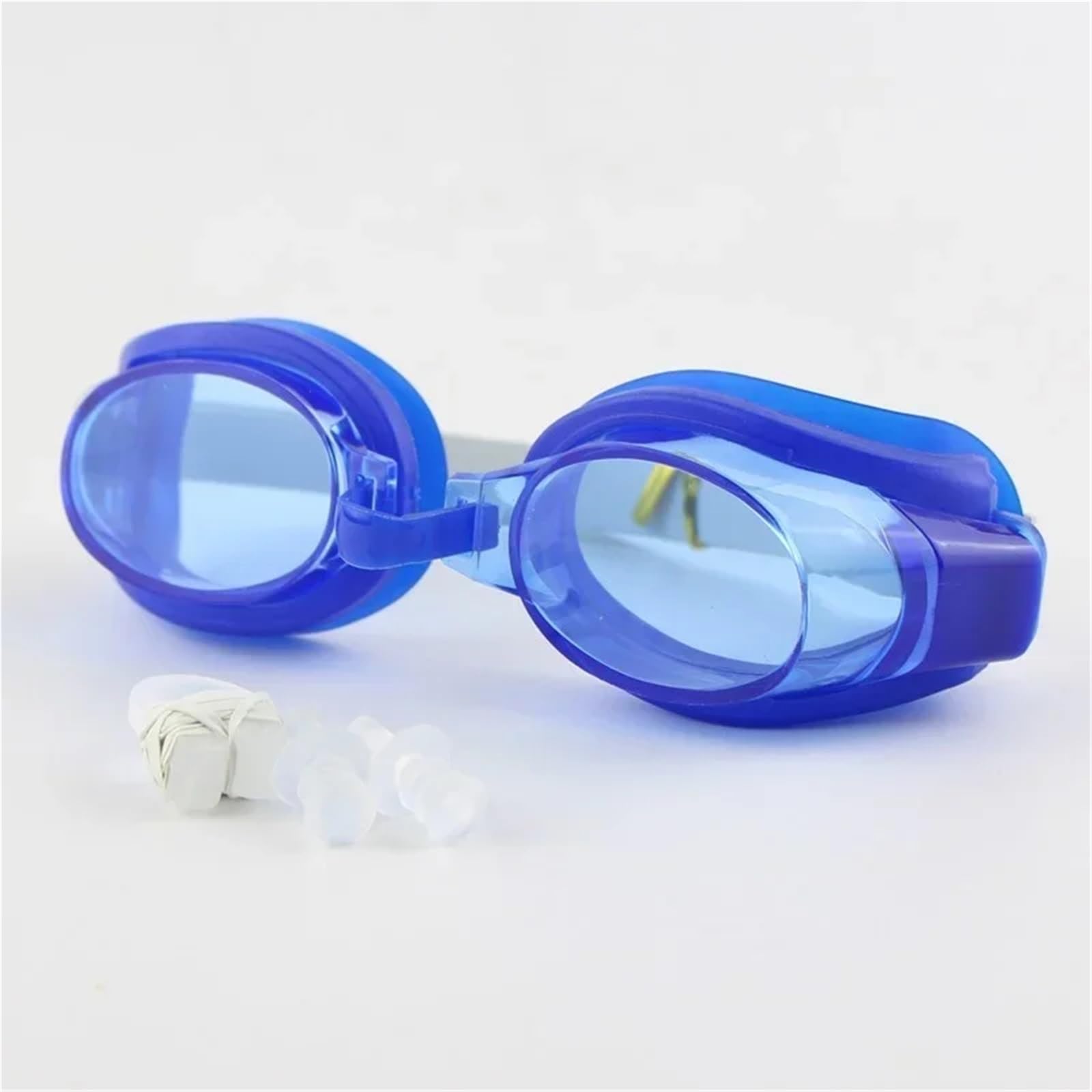Occhiali Da Nuoto 3 pezzi bambini bambini adolescenti occhialini da nuoto regolabili occhiali da nuoto occhiali da vista occhiali da vista costumi da bagno sportivi tappi for le orecchie e clip for na