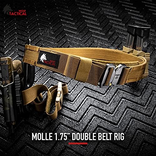 WOLF TACTICAL Molle Duty Belt Duty Belts Law Enforcement