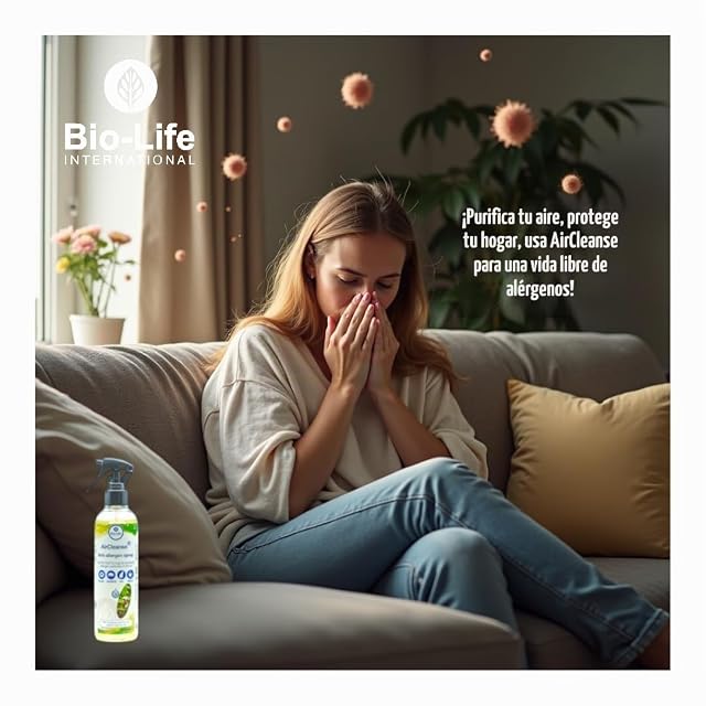 Foto 7 de 8 de Aerosol AirCleanse para perros, gatos, ácaros, polen y alérgenos de moho
