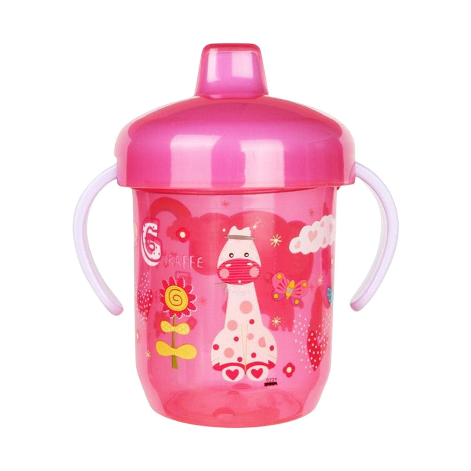 Eco Shopee SHOPPING SIMPLIFIED 260 ml Orthodontic Leak Proof Sipper Cup with Twin Handles for Babies and Toddlers Multicolor UC-31 (Pack of 9)-image-12