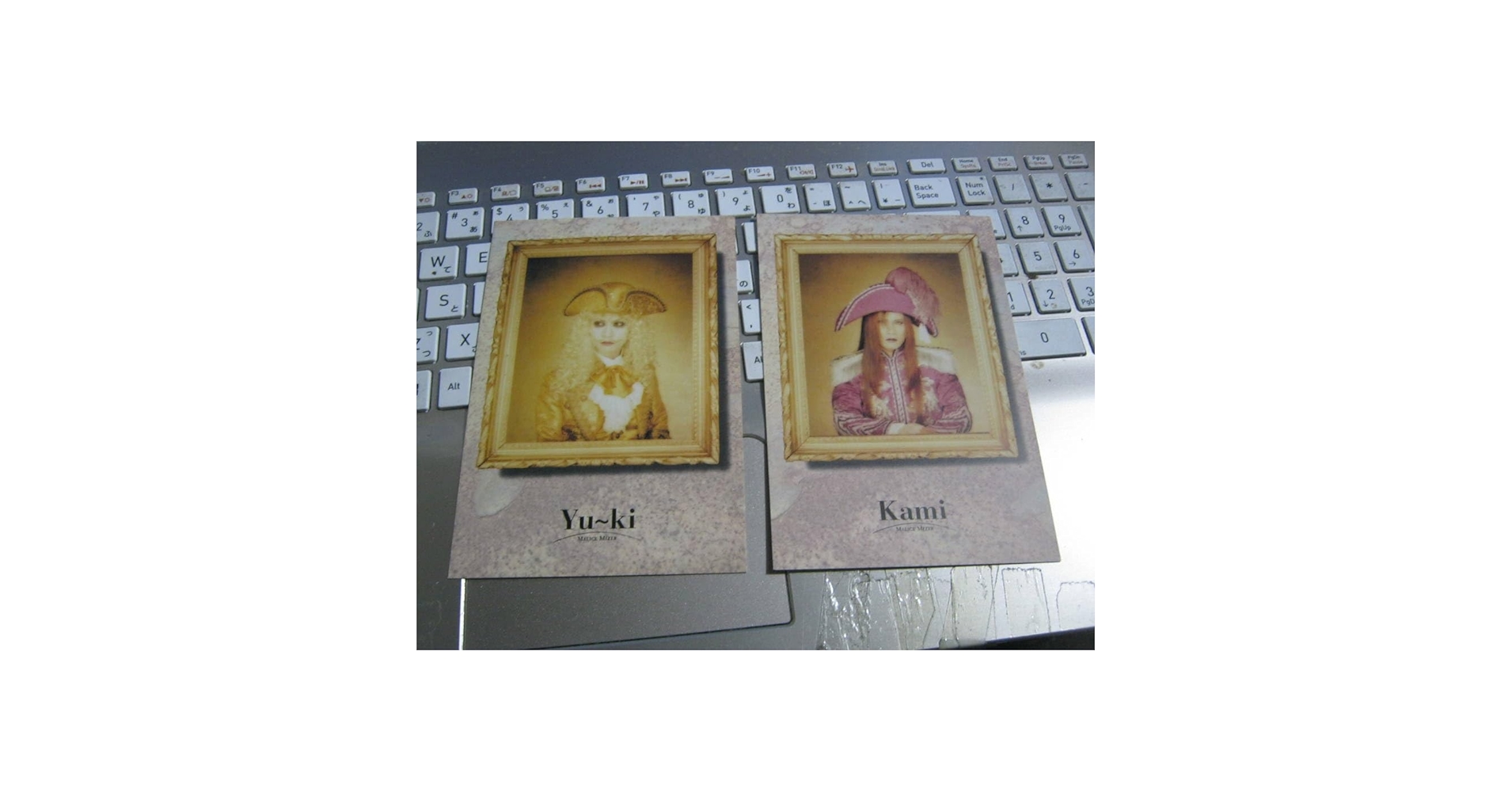 Amazon.co.jp: MALICE MIZER マリスミゼル/KAMI YU KI ポストカード2枚