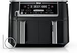 Friteuse à air Ninja® 8 Qt DualZone™ avec 2 paniers indépendants, cuisson intelligente, cuisson assortie, cuisson familiale 6-en-1, DZ801C (version canadienne)