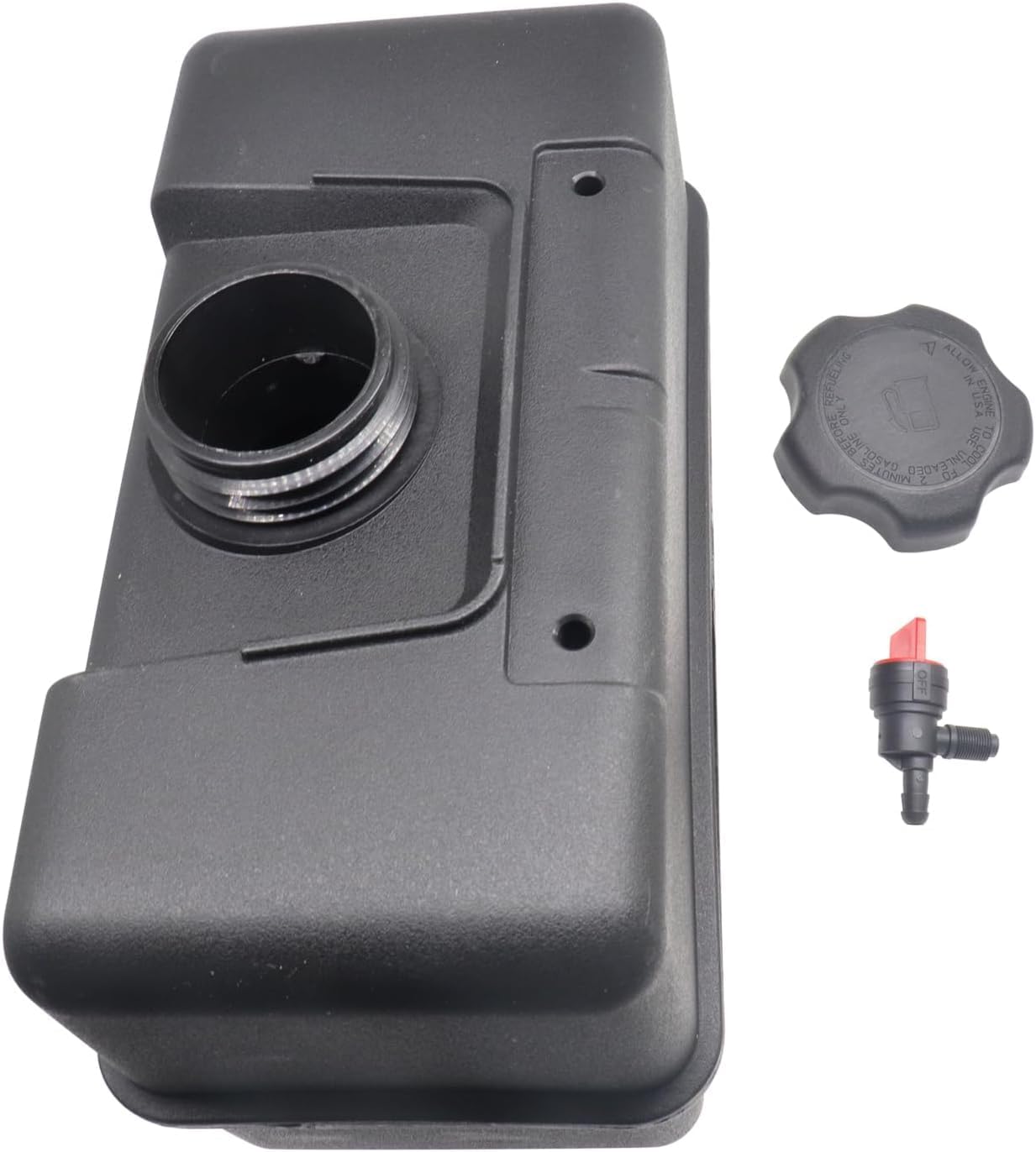 691993 Fuel Tank 4 Quart Fuel Gas Tank Replacement for Briggs and Stratton Remote Mounting Lawn and Garden Equipment Engines Replace 493337 490572 490579 Boat Mini Bike Outboard Gas Tank