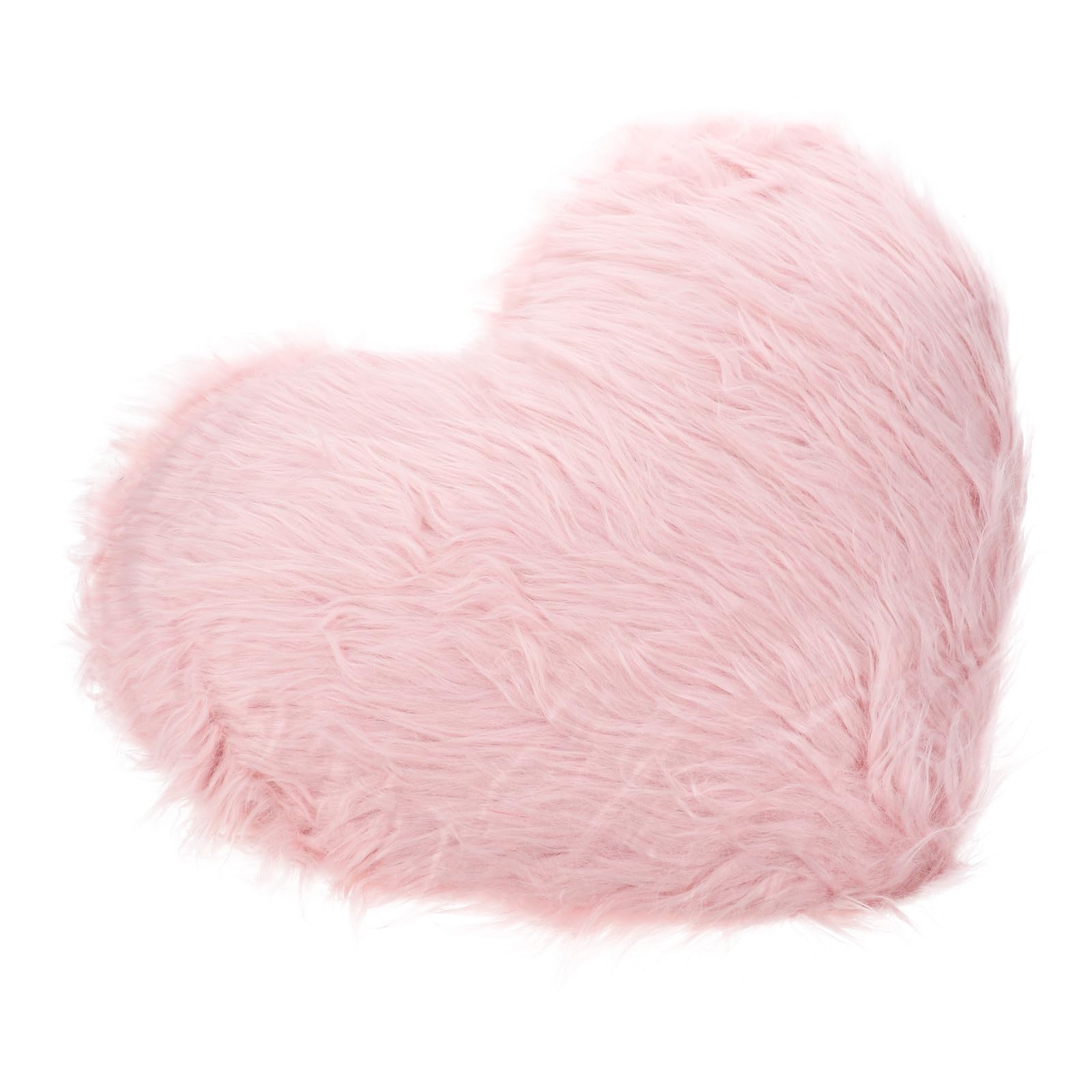 Coussin cœur rose contre assises dures oreiller confortable peluche douce balcon