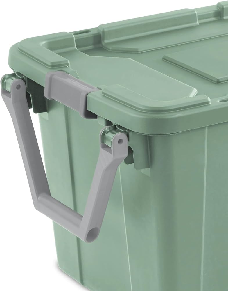 Amazon.com - Storage Bin 40 Gallon 160 Qt Wheeled Industrial Tote
