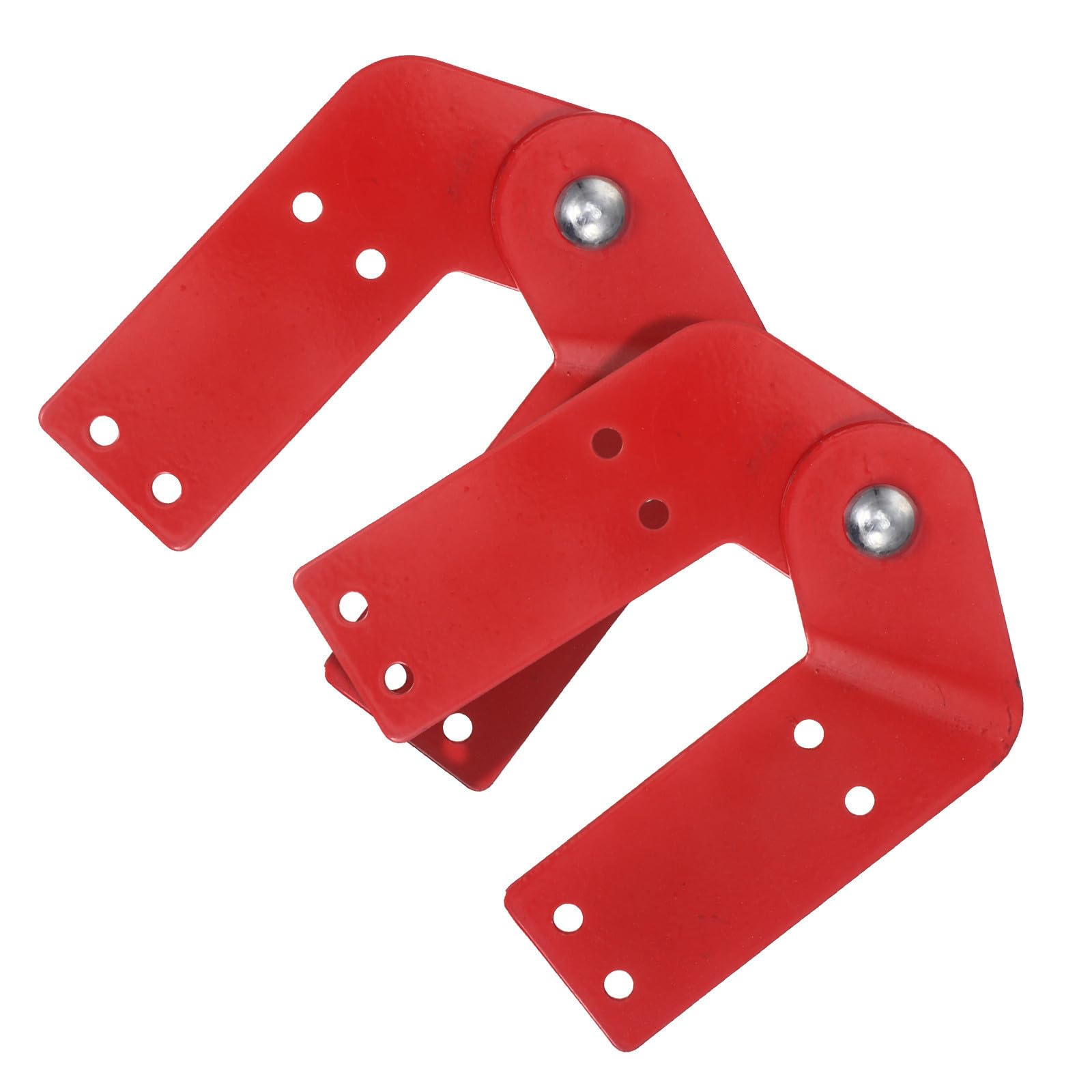 Bisagras para escalera telescópica y accesorios de acero galvanizado duradero, 2 piezas