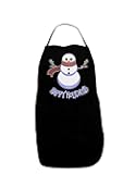 TOOLOUD Snowman - Happy Holidays Dark Adult Apron