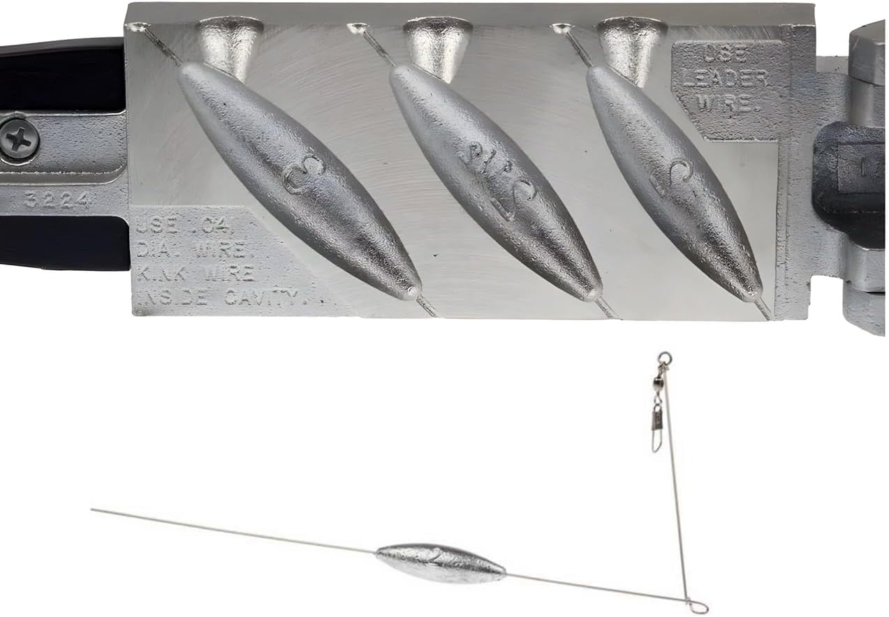 Do It Mold Bottom Bouncer Sinker Sz: 2, 2 1/2, 3 oz