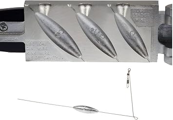 Do It Mold Bottom Bouncer Sinker Sz 2, 2 1/2, 3 oz