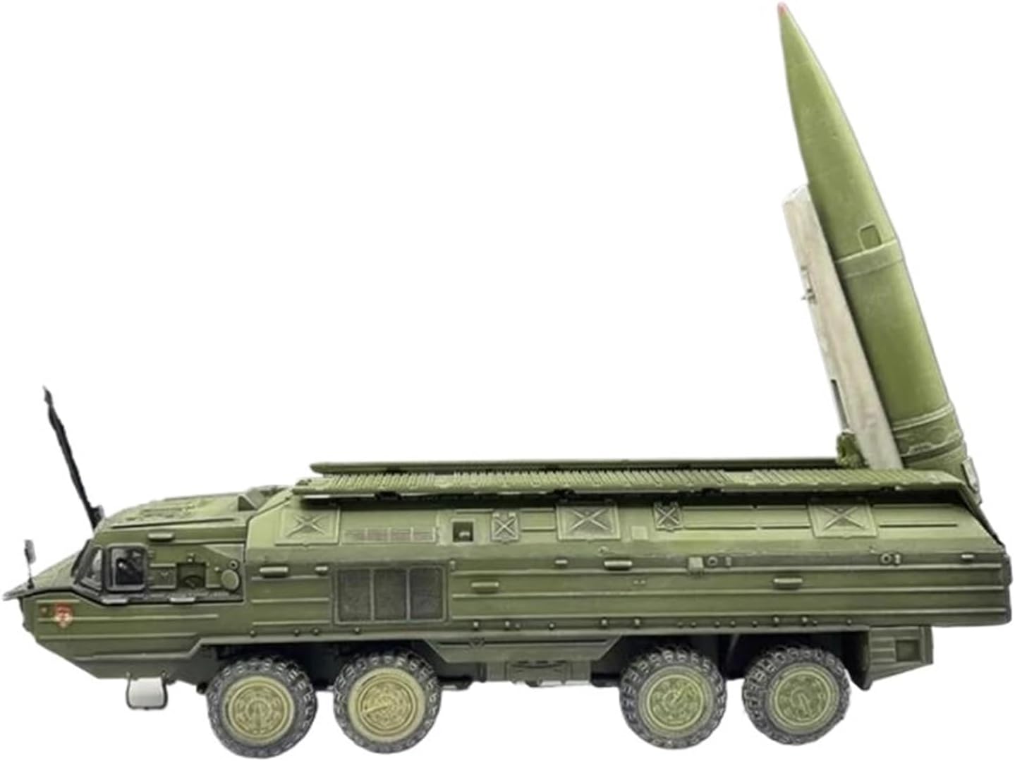 Realistic Tank 1:72 Scale for Soviet Spider SS-23 Missiles Tank Model Kit Static Die Casting Collectible Ornaments Static Tank Model