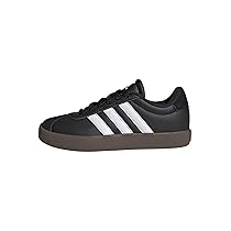 adidas Unisex – Bambini e Ragazzi VL Court 3.0 Shoes, Core Black, Cloud White, Gum, 38 2, 3 EU