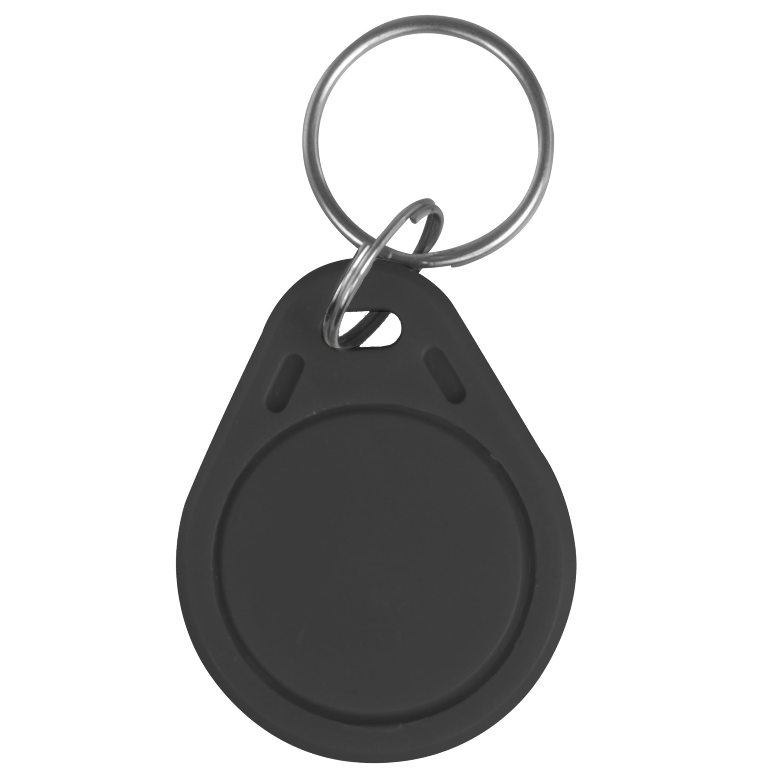 Nivian - 100 portachiavi con tag di prossimità RFID 125KHz - In PVC - Colore nero