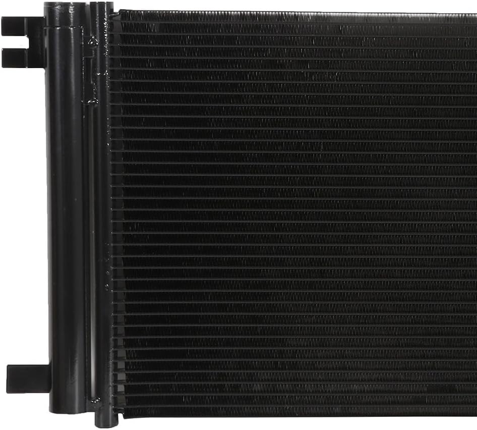 SCITOO Engine Condenser *1 & Radiator *1 Fit for 2008-2012 for Chevrolet for Malibu 2.4L 3.6L 2007-2009 for Saturn for Aura 2.4L 3.6L 2006-2010 for Pontiac for G6 2.4L 2007-2009 for G6 3.6L