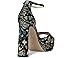 Jessica Simpson Telxia Ankle Strap Platform Sandals - Back View