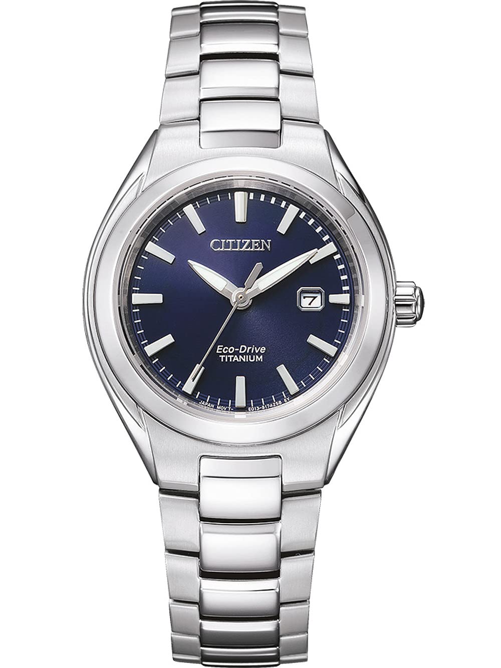 Citizen Reloj Analógico para Mujeres de Eco-Drive con Correa en Titanio