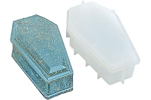 Coffin Silicone Mold: A Hauntingly Enchanting Resin Casting Haven