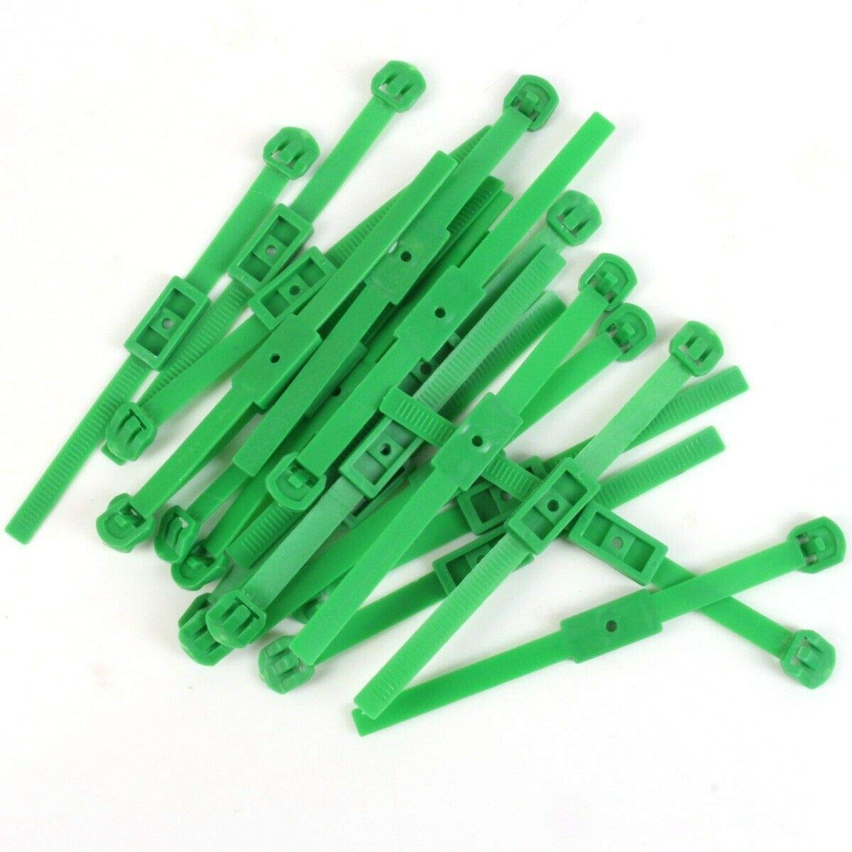 Vision4ever 20Pcs Wall Mounted Adjustable Plant Ties Climbing Branch Rose Garden Clips