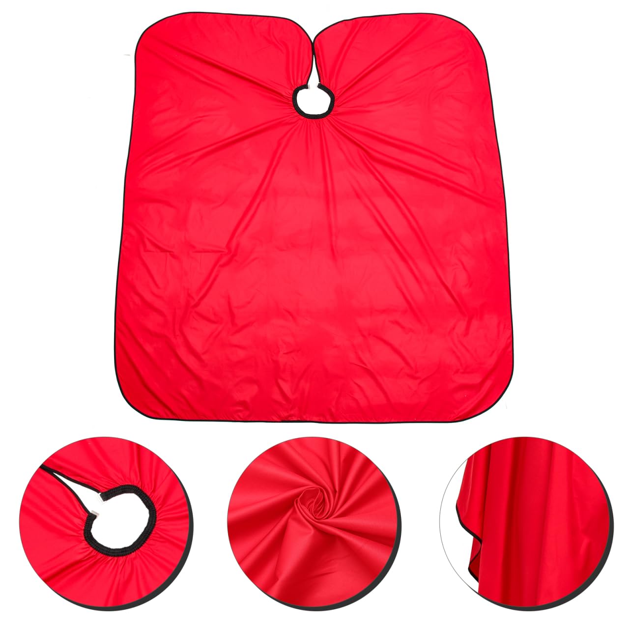 Ipetboom Hair Cutting Cape Large Waterproof Stylist Gown with Breathable Anti-Static Fabric and Adjustable Buckle for Barber Salon and Home Use - Image 4