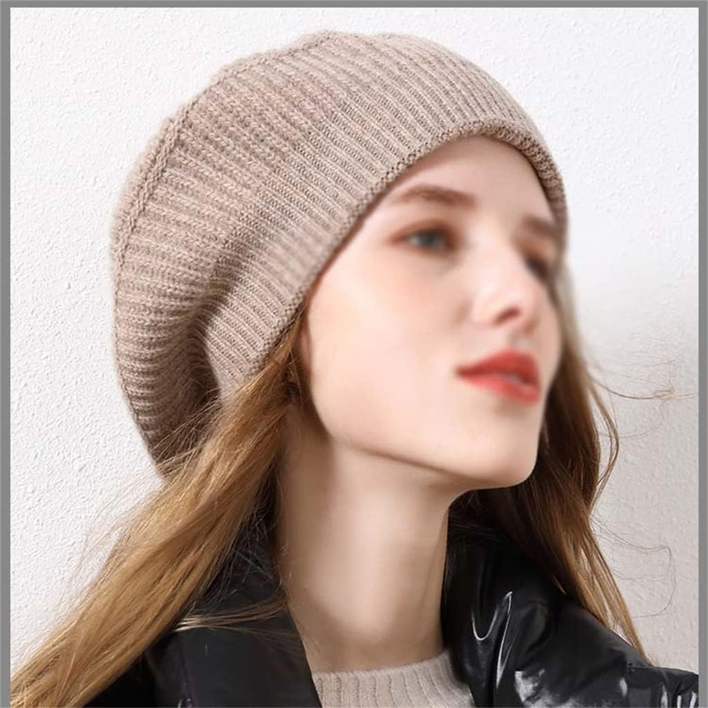 Ski Travel Hat Knitted Beret Casual All-Match Women's Comfortable Warm Retro