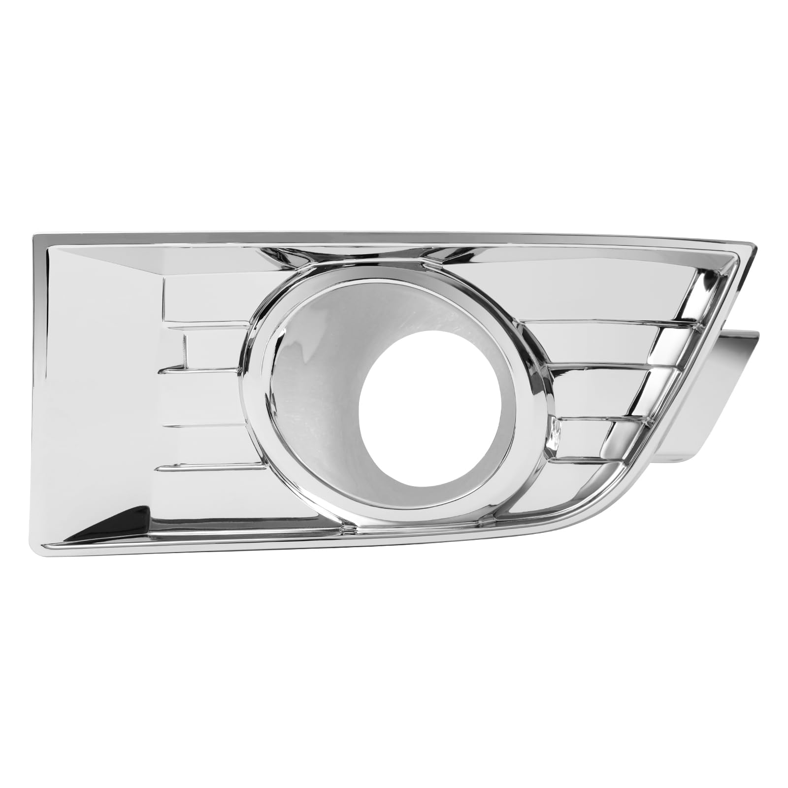 BXZ Driver Left Side Fog Light Cover Bezel Chrome w/Lamp Hole For Ford Edge 2007 2008 2009 2010