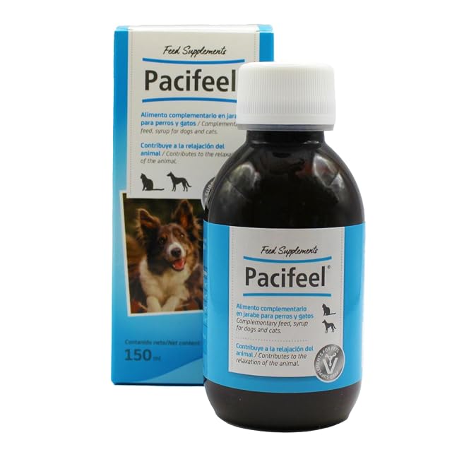 Heel - Pacifeel Jarabe, Complemento Alimenticio Para Perros y Gatos con Melisa y Pasiflora, Favorece…