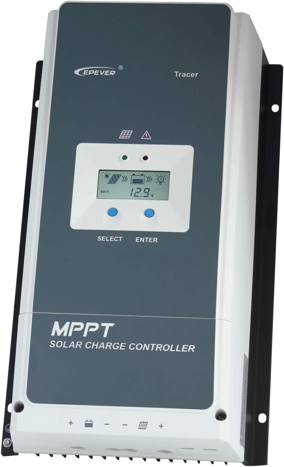High efficiency 80A MPPT solar charge controller for solar panels up to 1000W (12V) / 2000W (24V)/ 3000W (36V) / 4000W (48V) up to 200V
