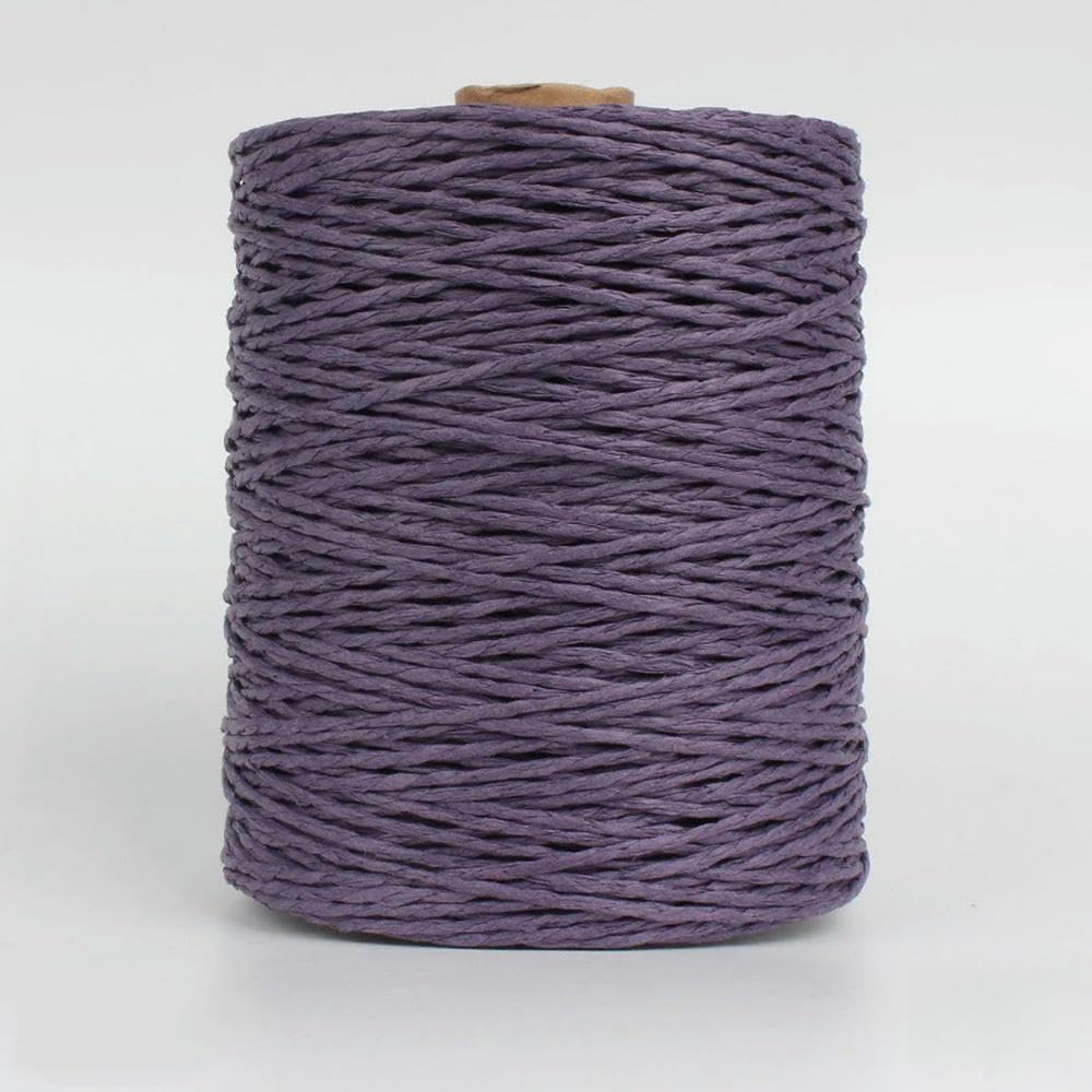 VIXDA 280m/Roll Natural Raffia Straw Yarn For Knitting Crocheting Paper Threads DIY Handmade Summer Sunhat Beach Bag Yarn