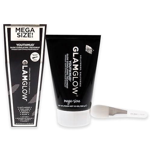 Glamglow Youthmud Tinglexfoliate Mascarilla de tratamiento - 3.5oz Mega Tamaño