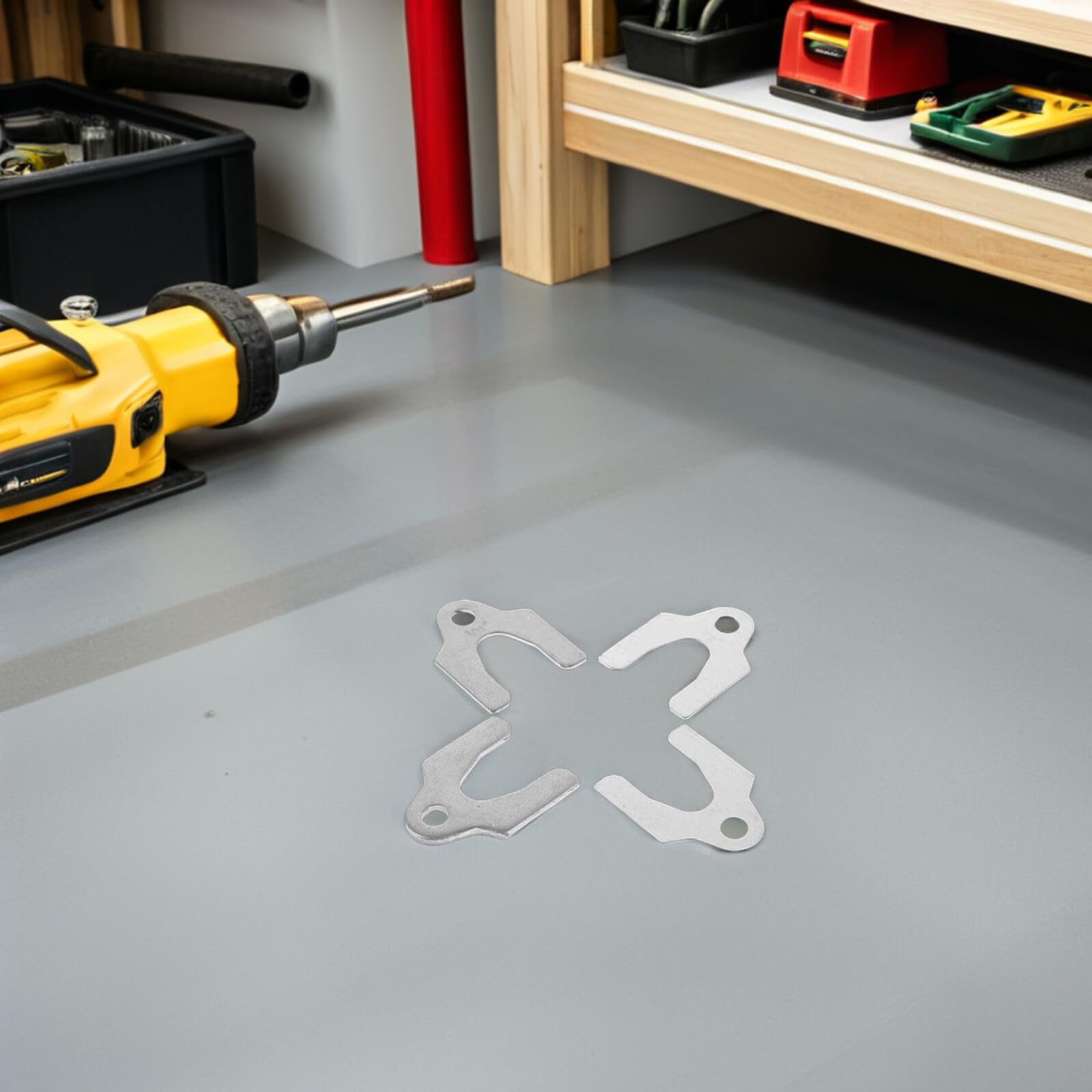 per Allineamento Pannello Auto Kit da 144 Pezzi e di Spessori in Acciaio Resistente alle Intemperie Compatibile per Porte Veicolo per Uso Fai-da-te per Uso Fai-da-te e Officina Officina