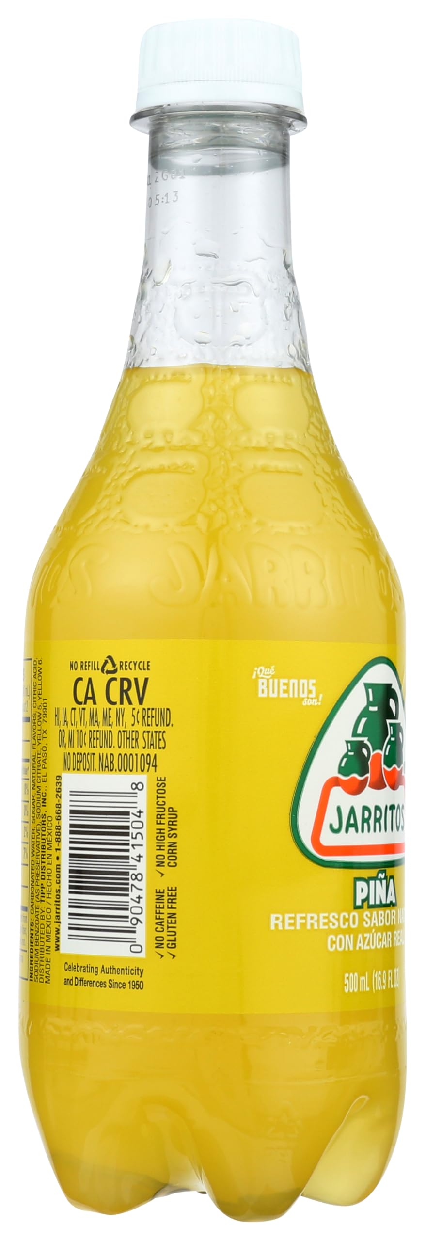 Jarritos Drink Pineapple 16.9 Ounce Pack of 24 product thumbnail 4