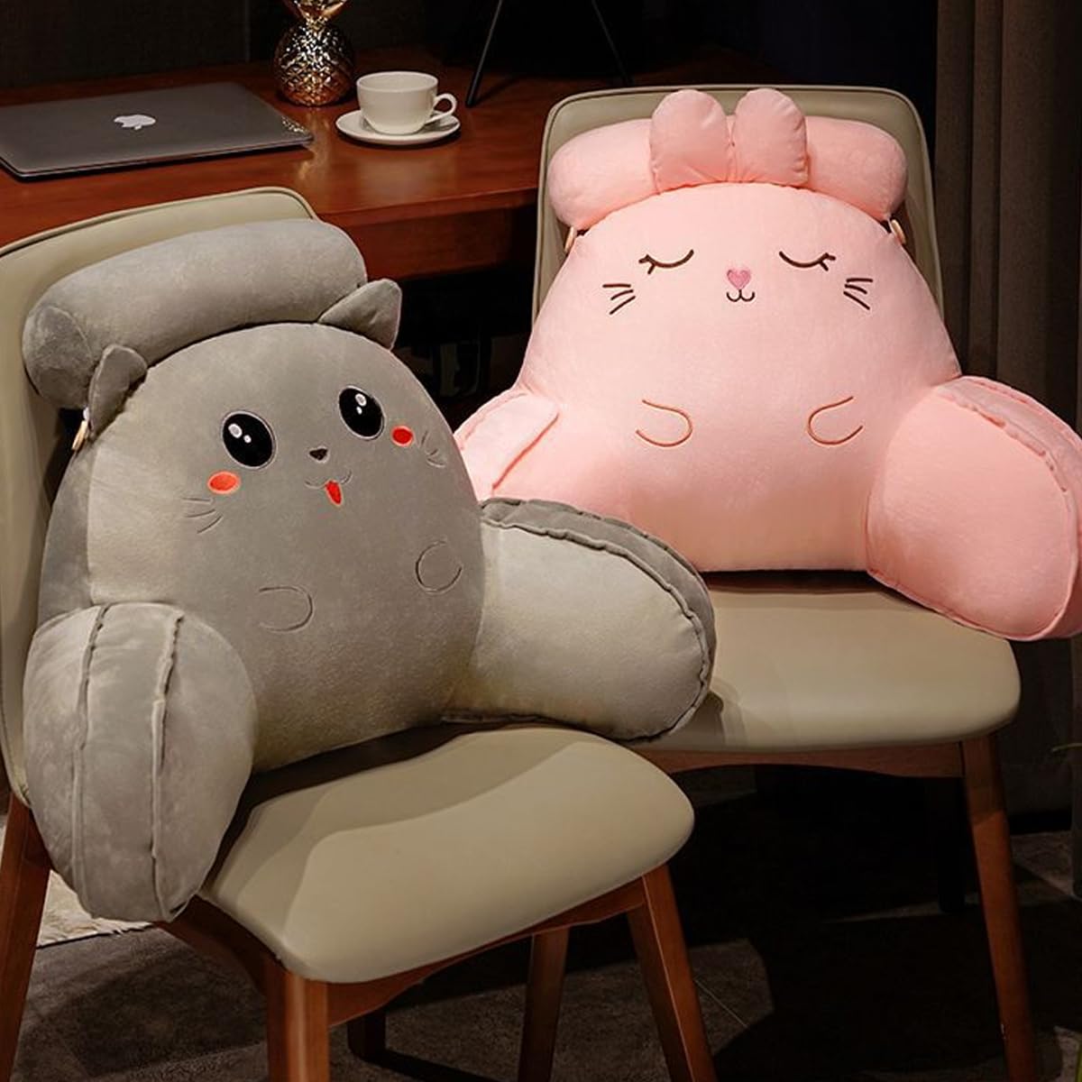 Cuscino Da Lettura Ergonomico Con Supporto Lombare – Peluche Imbottito In Memory Foam, Braccioli Rimovibili, Ideale Per TV E Relax