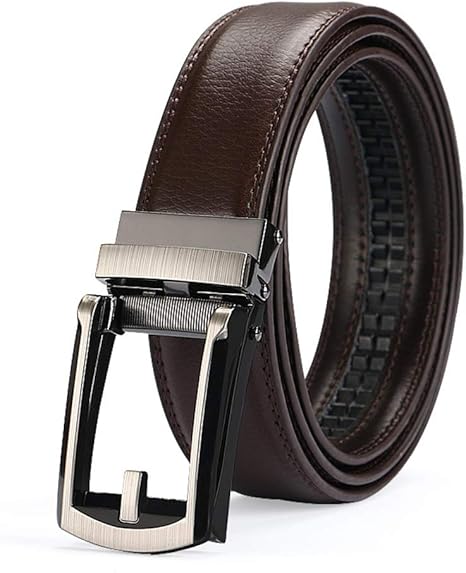 Amazon Co Jp メンズベルト メンズカジュアルビジネスpuレザーベルトブラックとブラウンの2色を反転 メンズプレミアムベルト 色 褐色 ホーム キッチン