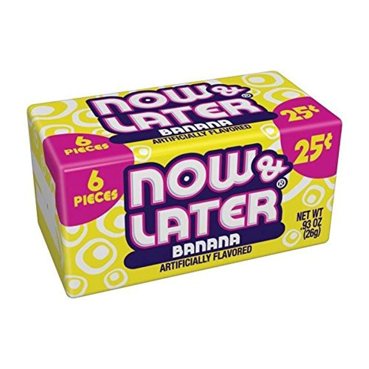 Now & LaterBanana Flavoured Candy 26 g