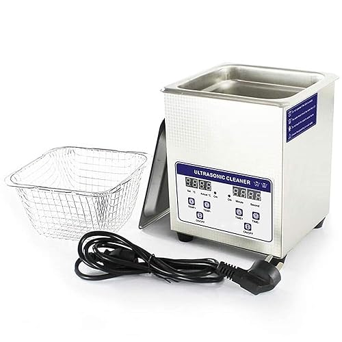 Miniatura 3 de ATO - Limpiador ultrasónico de 2 litros, con temporizador y calentador, máquina de limpieza ultrasónica portátil para el hogar de 110 V para joyas,