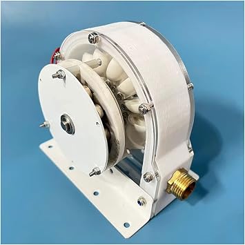 100W Water Turbine Generator DIY Micro Hydro Generator LowSpeed Water Wheel Hydroelectric Generator Small Disc Coreless Generator Impact Generator for Home Use