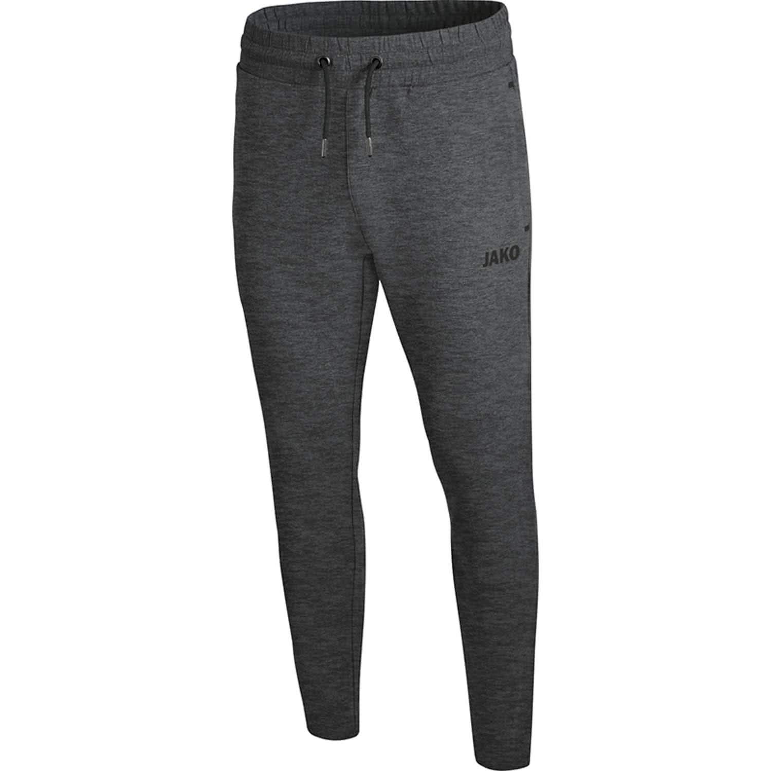 JAKO Premium Basics Women's Jogging Bottoms, Womens, Jogging Pants, 8429, Anthracite Mottled, 40