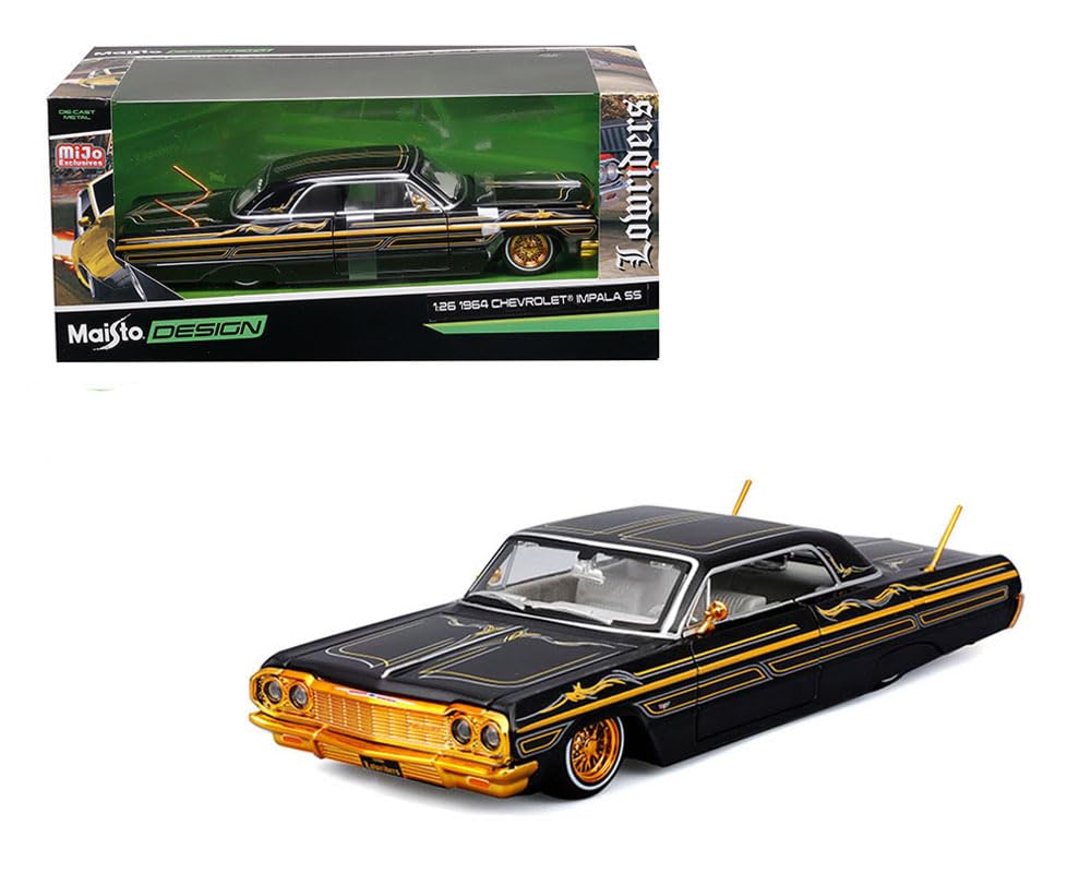 Amazon | ダイキャストモデルカー 1964 シボレー インパラ SS