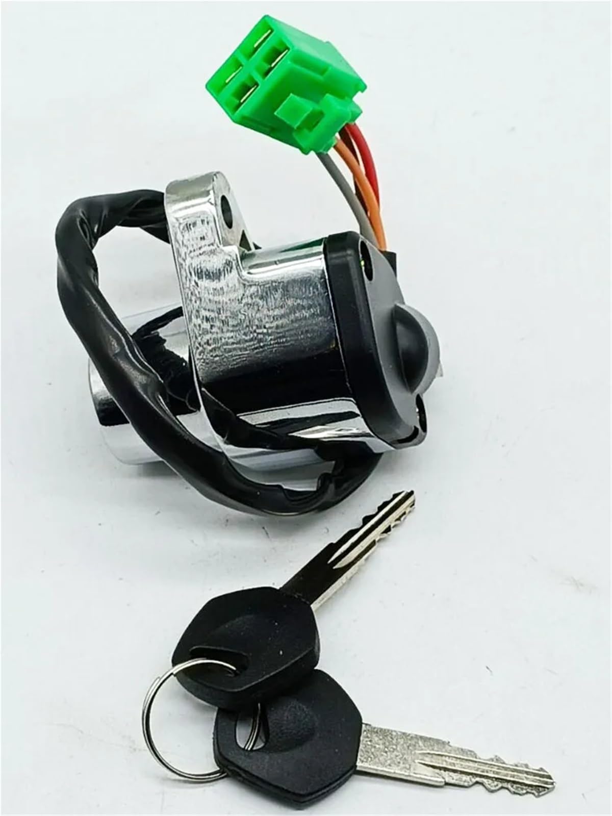 Moto Chiave Accensione Compatibile Con Suzuki Per VS1400 Per Intruder 1400 1987-2004 Set Di Chiavi Di Blocco Interruttore Di Accensione E Avviamento OEM: 37110-38B00 37110-38B01