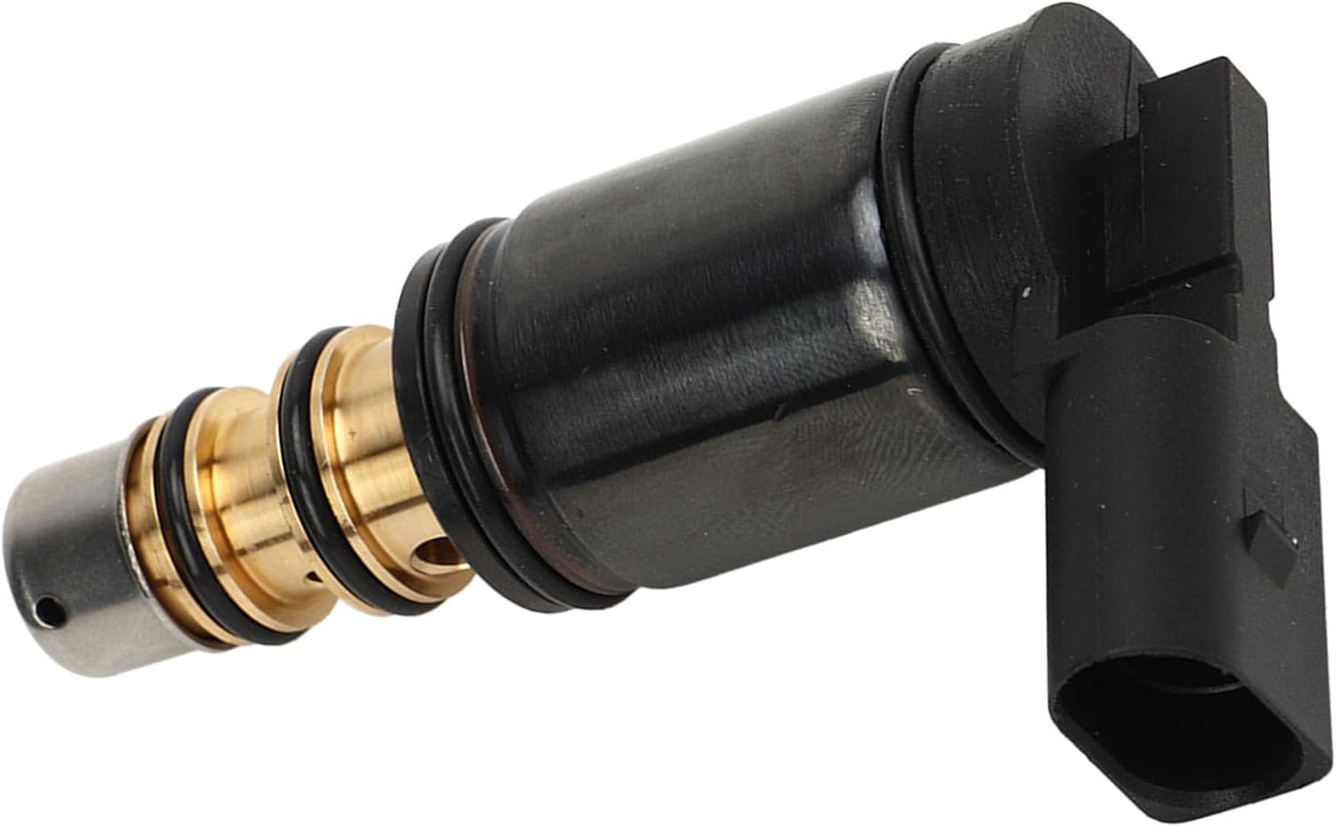 VINGVO AC Compressor Electronic Control Valve, Accuracy Control Valve Replacement for 2.0L Engine, Metal for 6SEU14C Compressor
