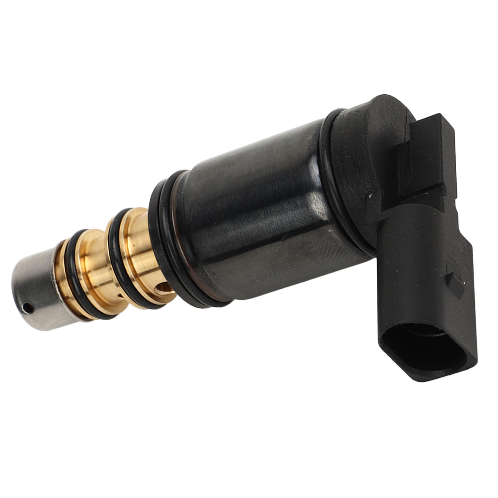 Válvula de Control Electrónica del Compresor de CA, Válvula de Ahorro de Energía de Control de Precisión de Repuesto para Motor de 2,0 L, de de Metal para Compresor 6SEU14C