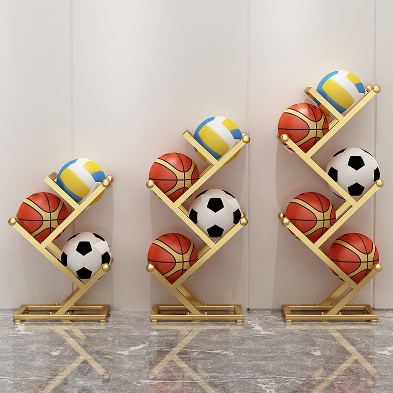 Support rangement pour basket-ball pour garage et terrain extérieur