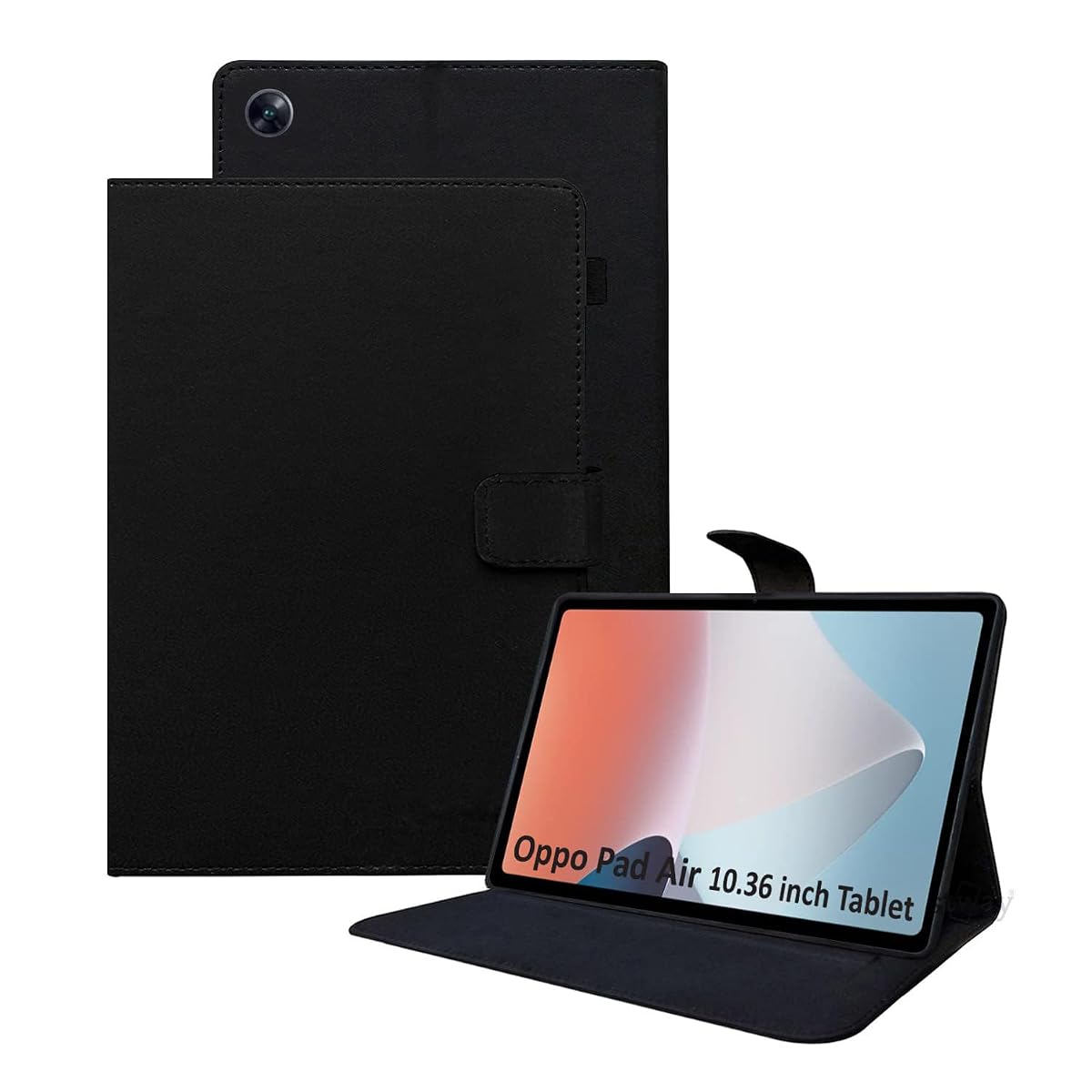 Cutesy Executive Leather Flip Stand Case Cover for Oppo Pad Air 10.36 inch