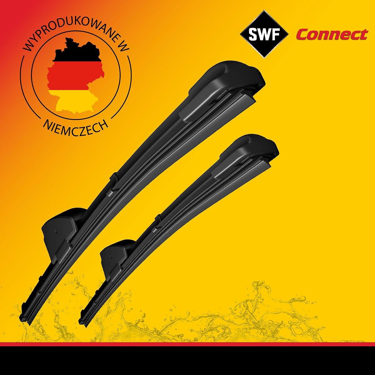 SWF Connect 2x Limpiaparabrisas U36 - Delanteras - 600 mm / 500 mm