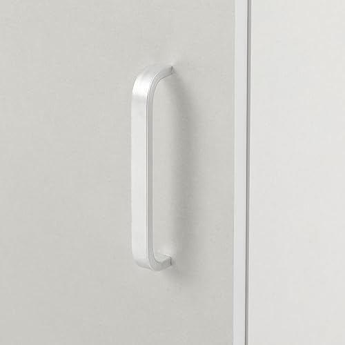 Miniatura 8 de Fetcoi Archivador móvil vertical portátil con estantes de almacenamiento, gabinete móvil debajo del escritorio, cajones de oficina con cerradura y