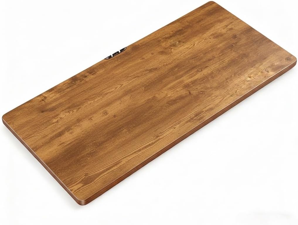 Marsail Whole Table Top, 63" x 30" Inch One-Piece Standing Desk Top, Rectangular Black Wood Board for Height Adjustable Desk&Home Office