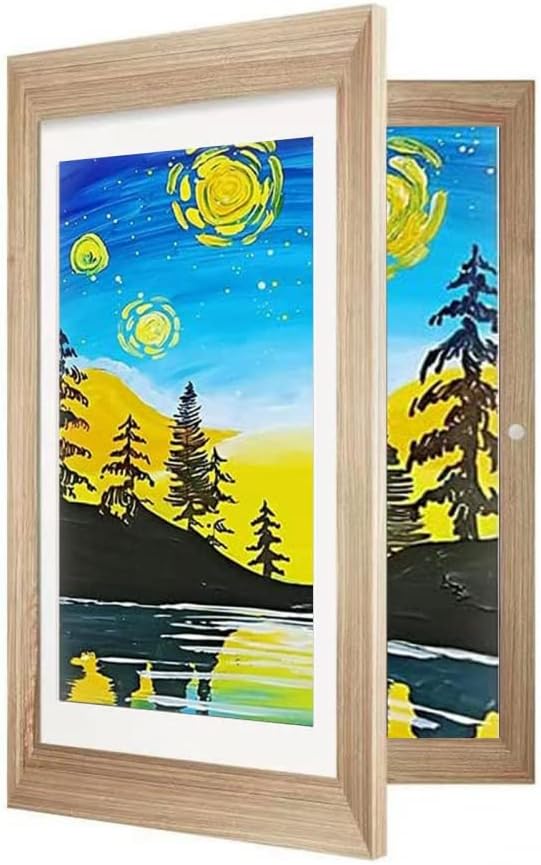 Kids Art Frame,2023 New Front Opening and Changeable Picture Display,Great for Kids Drawings, Artworks, Children Art Projects, Schoolwork, Home or Office