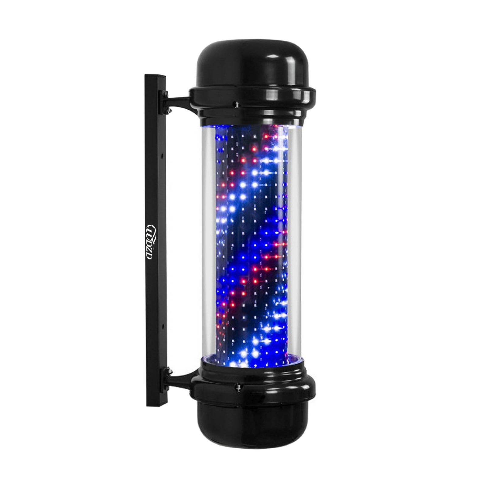 WDZD 28'' Black Barber Pole Light